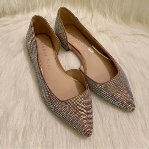 ✨NWOT Giani Bernini Beckitt Rhinestone Bling Sparkle D’orsay Flats